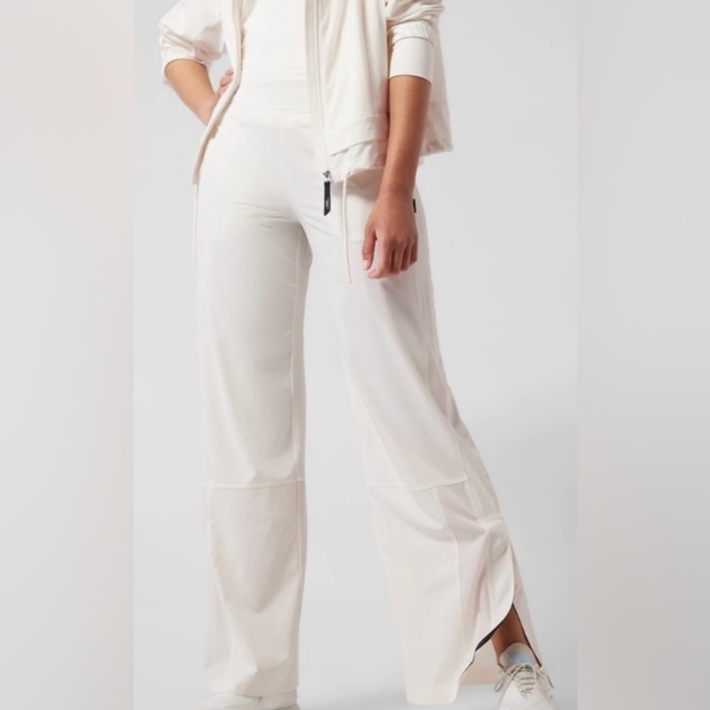Athleta White Track Pants